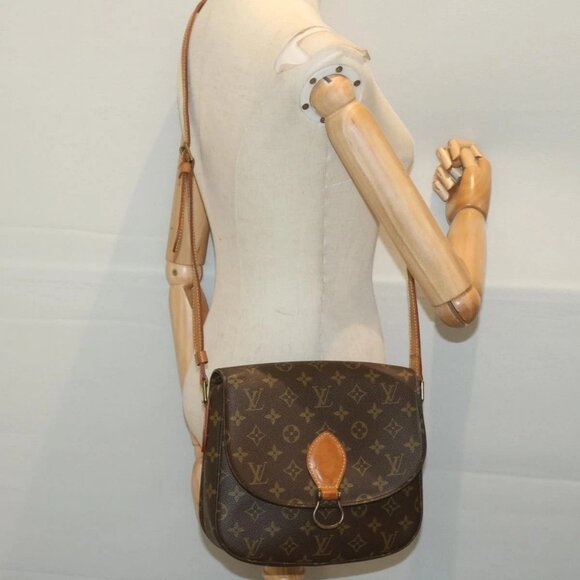 LOUIS VUITTON Monogram Saint Cloud GM Shoulder Bag - Picture 1 of 15